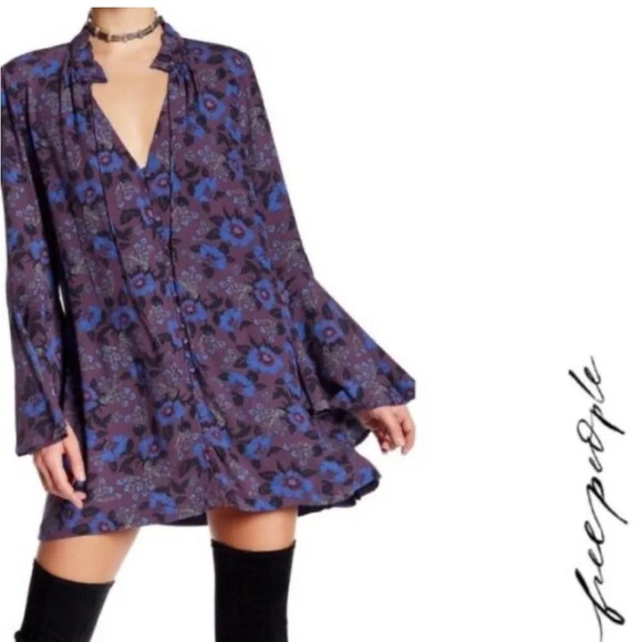 Free People Magic Mystery Floral Tunic - Picture 9 of 9